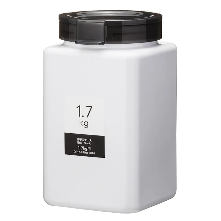 カインズ 詰替ケース 粉末・ボール 1.7kg用 ホワイト