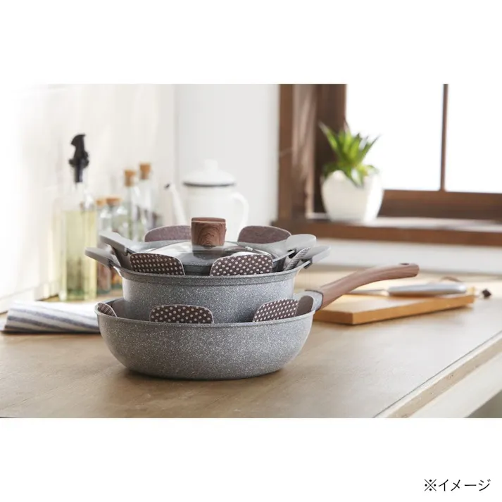 フライパン プロテクター ブラウン