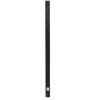 木製ラティスポスト 6×6×90cm ダークブラウン