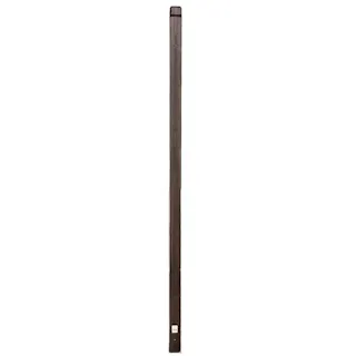 木製ラティスポスト 6×6×180cm ダークブラウン(販売終了)
