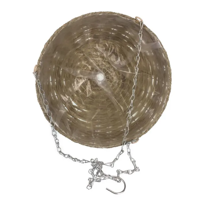 カインズ ラタン調ハンギングプランター グレー 30cm