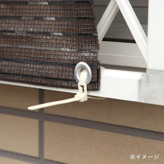 締めても外しても使える取付コード 4本組 タープ用 サンシェード用 取り外し簡単 繰り返し使える 日除け