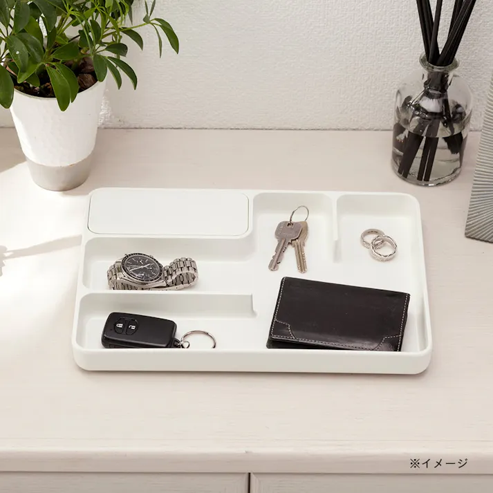 収納付き小物整理ケース L