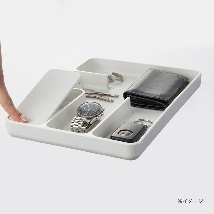 収納付き小物整理ケース L