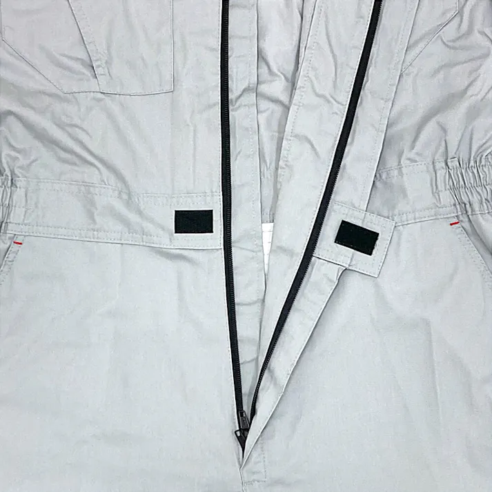 カインズ 吸汗速乾ワークつなぎ 長袖 グレー M