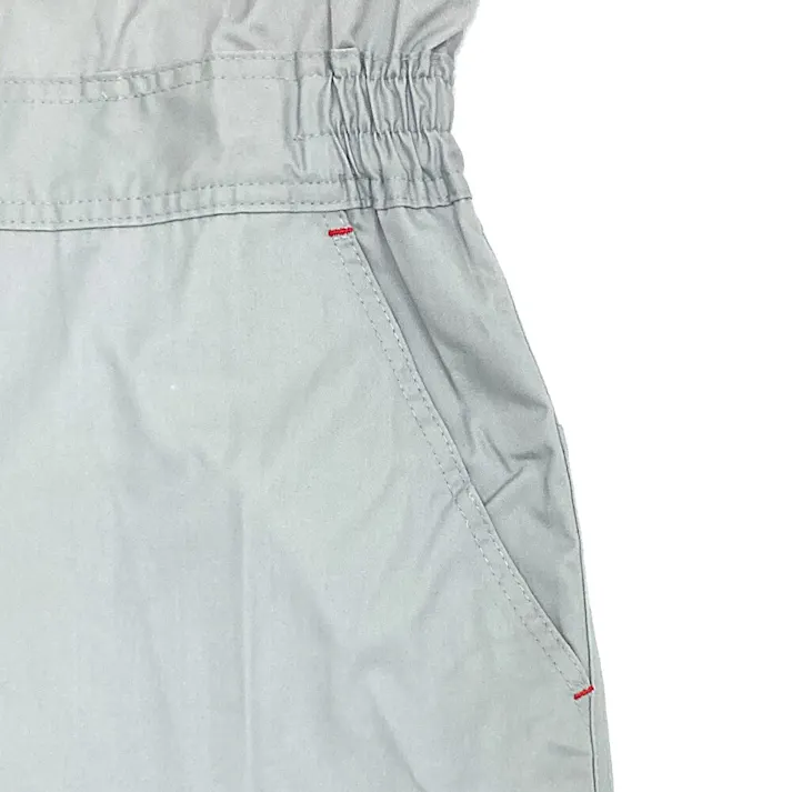 カインズ 吸汗速乾ワークつなぎ 長袖 グレー M