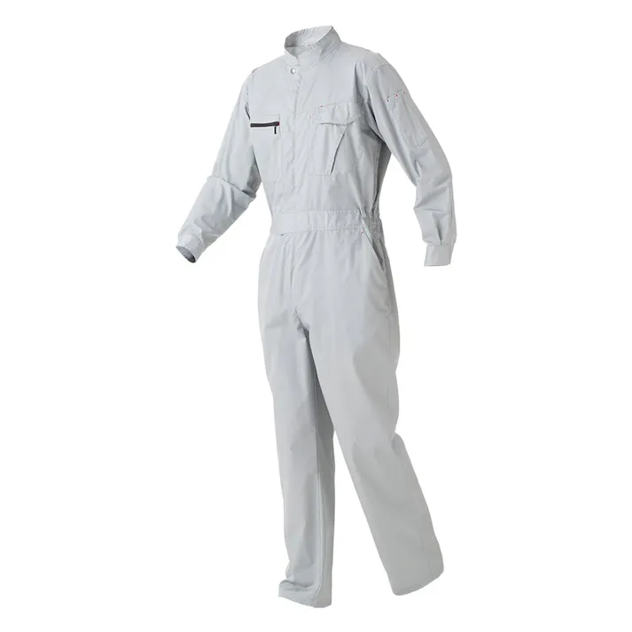 カインズ 吸汗速乾ワークつなぎ 長袖 グレー L