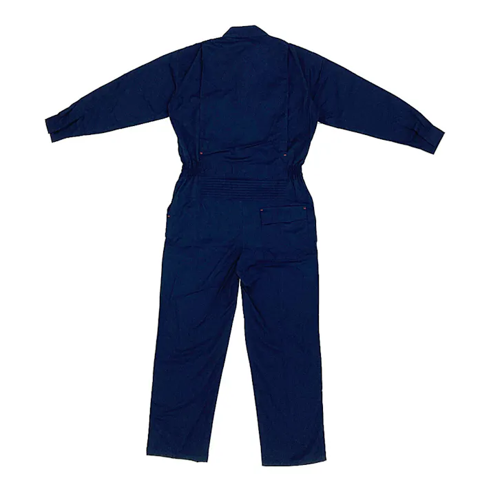 カインズ 吸汗速乾ワークつなぎ 長袖 ネイビー M