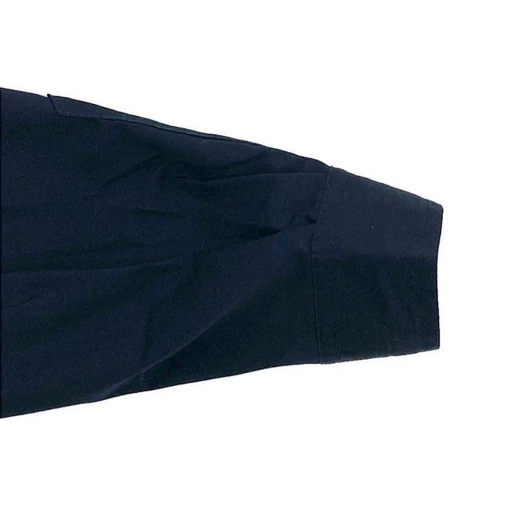 カインズ 吸汗速乾ワークつなぎ 長袖 ネイビー M