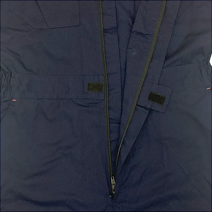 カインズ 吸汗速乾ワークつなぎ 長袖 ネイビー M