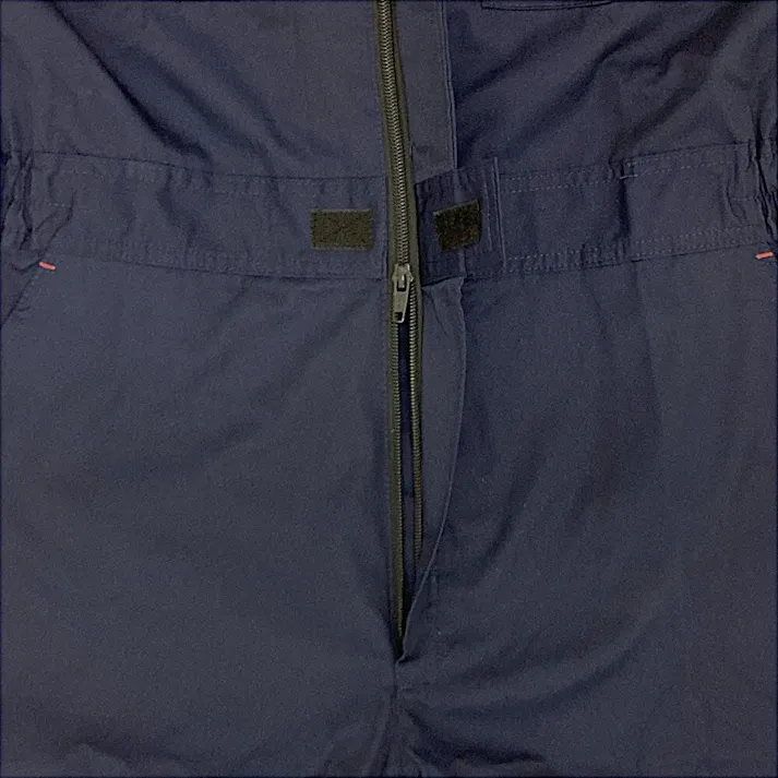 カインズ 吸汗速乾ワークつなぎ 長袖 ネイビー M