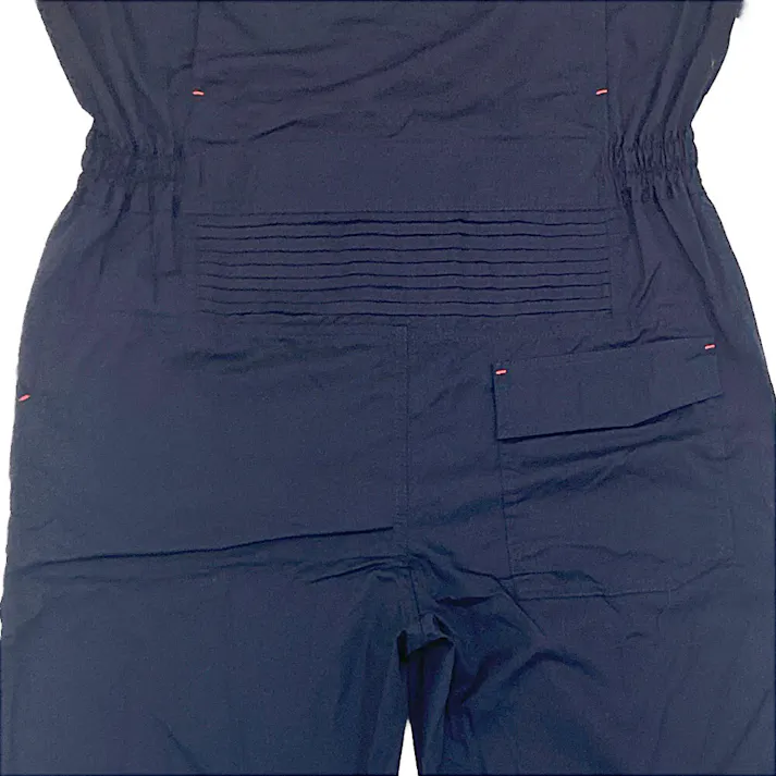 カインズ 吸汗速乾ワークつなぎ 長袖 ネイビー M