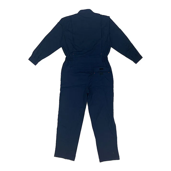 カインズ 吸汗速乾ワークつなぎ 長袖 ネイビー L