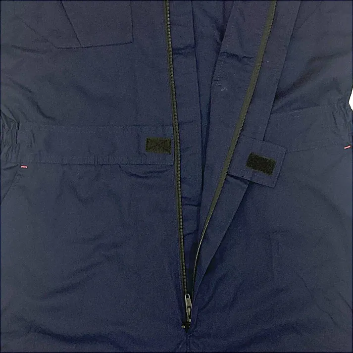 カインズ 吸汗速乾ワークつなぎ 長袖 ネイビー L