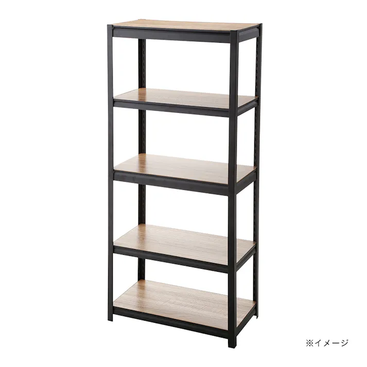 カインズ 連結できるスチールラック 3段 ブラック(販売終了)