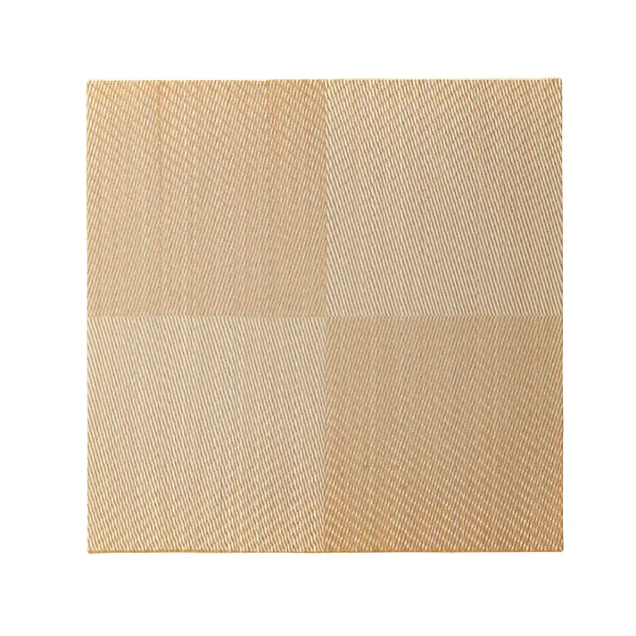 ずれにくい厚手縁無システム畳 ベージュ 82×82cm