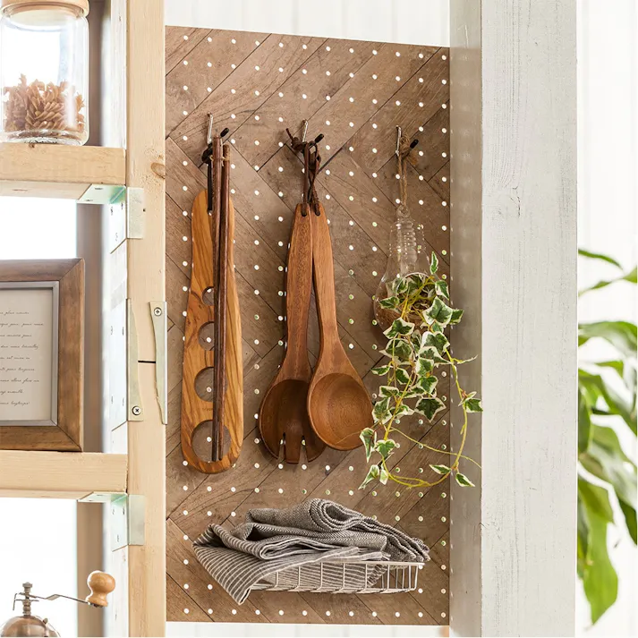 カインズ Kumimoku デザインボード ヘリンボン 450×600mm