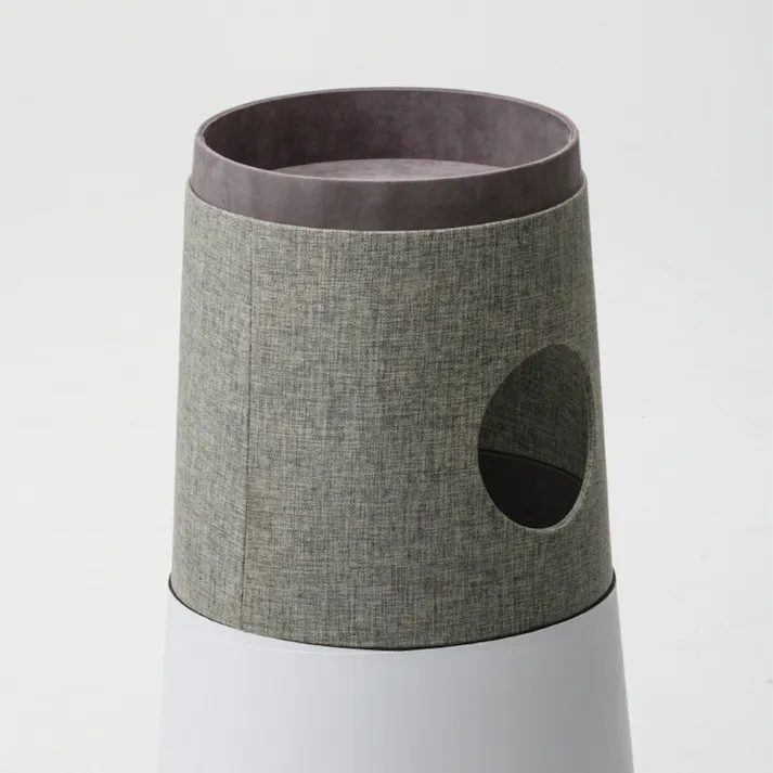 キャットインテリアタワー NECOTA セットカーサ グレー