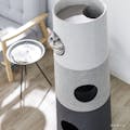 キャットインテリアタワー NECOTA セットカーサ グレー