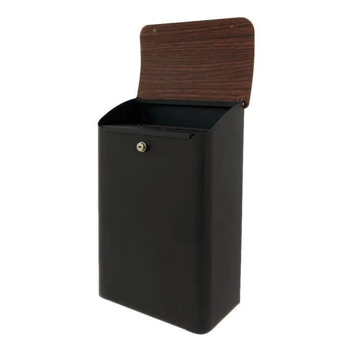 メール便対応型ポスト 木目 TX067 郵便ポスト 幅27cm 高さ42cm 奥行き15cm