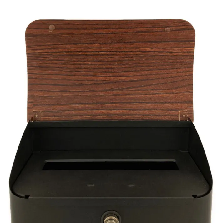 メール便対応型ポスト 木目 TX067 郵便ポスト 幅27cm 高さ42cm 奥行き15cm