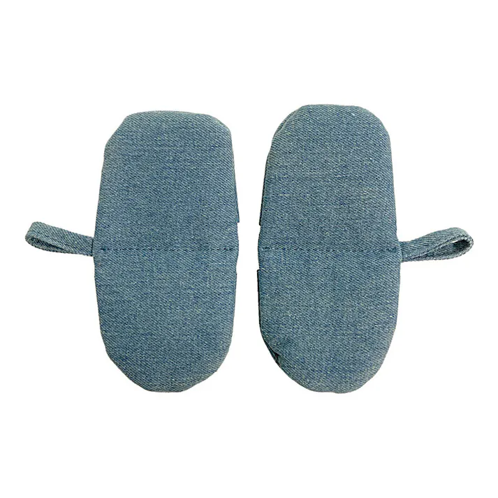 鍋つかみ 2個組 ブルー