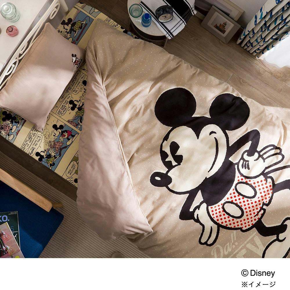 掛け布団カバー ミッキー ダブル 190×210cm※カバーのみ | 布団