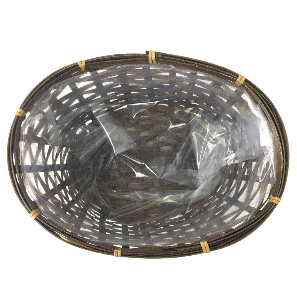 天然鉢カバー オーバル S(販売終了) | 鉢・プランター・花台・温室