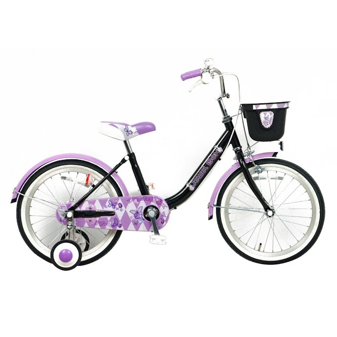 【自転車】幼児車 ジュエルボックス Jewel Box 16インチ パープル(販売終了)
