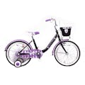 【自転車】幼児車 ジュエルボックス Jewel Box 18インチ パープル(販売終了)