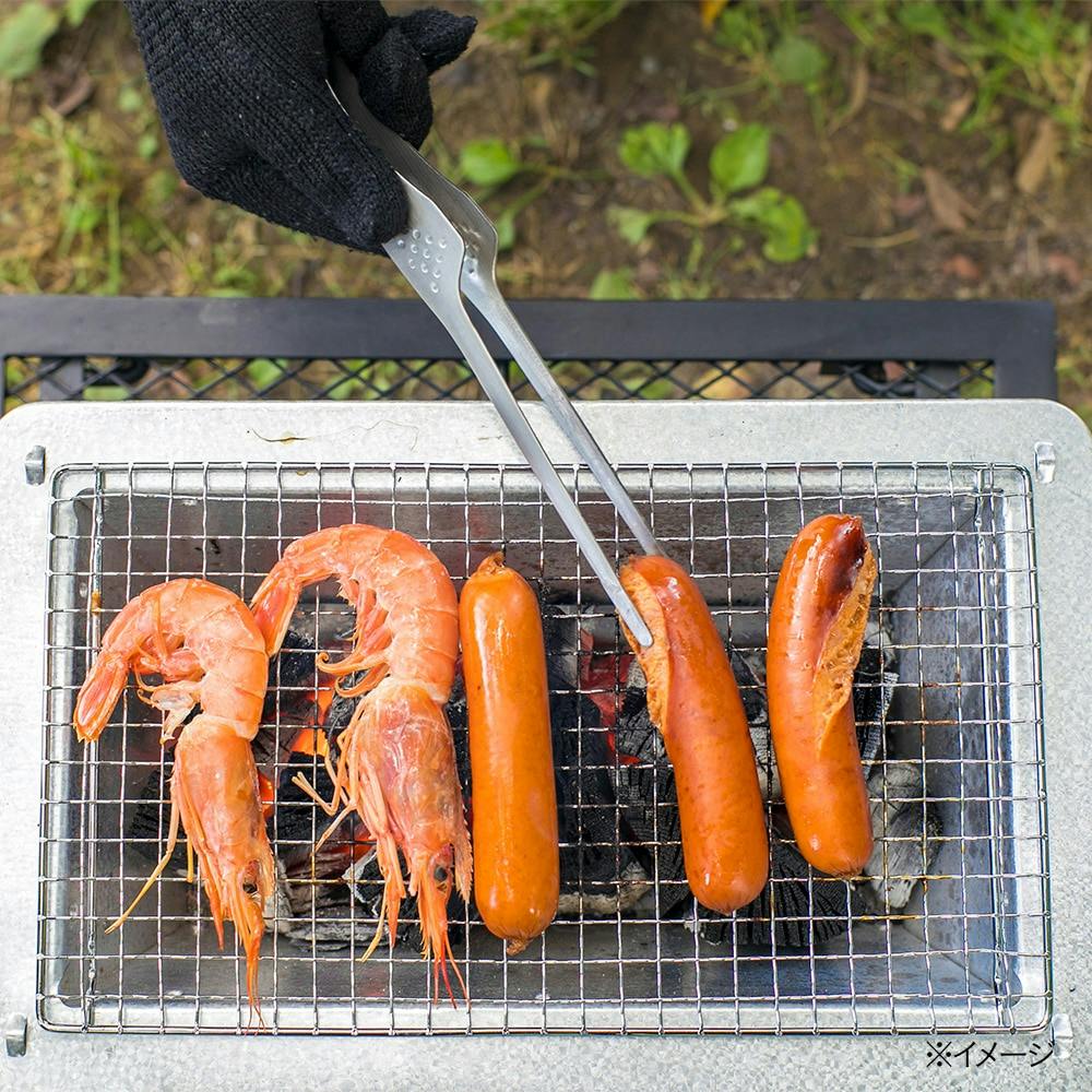 カインズ 先端がつきにくいトング | キャンプ・バーべーキュー