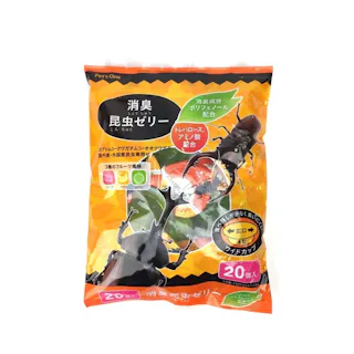 Pet’sOne 消臭昆虫ゼリー 国内産・外国産昆虫専用 3種のフルーツ風味 20個入(販売終了)