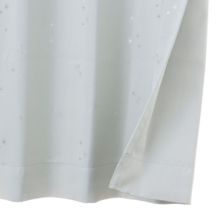 遮光カーテン サーチ ホワイト 150×178cm 2枚組