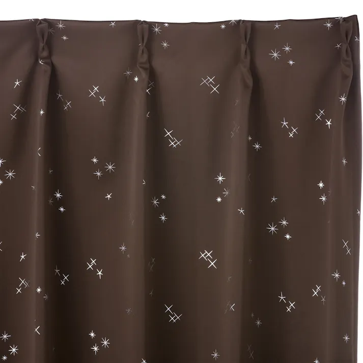 遮光カーテン サーチ ブラウン 200×230cm 1枚入