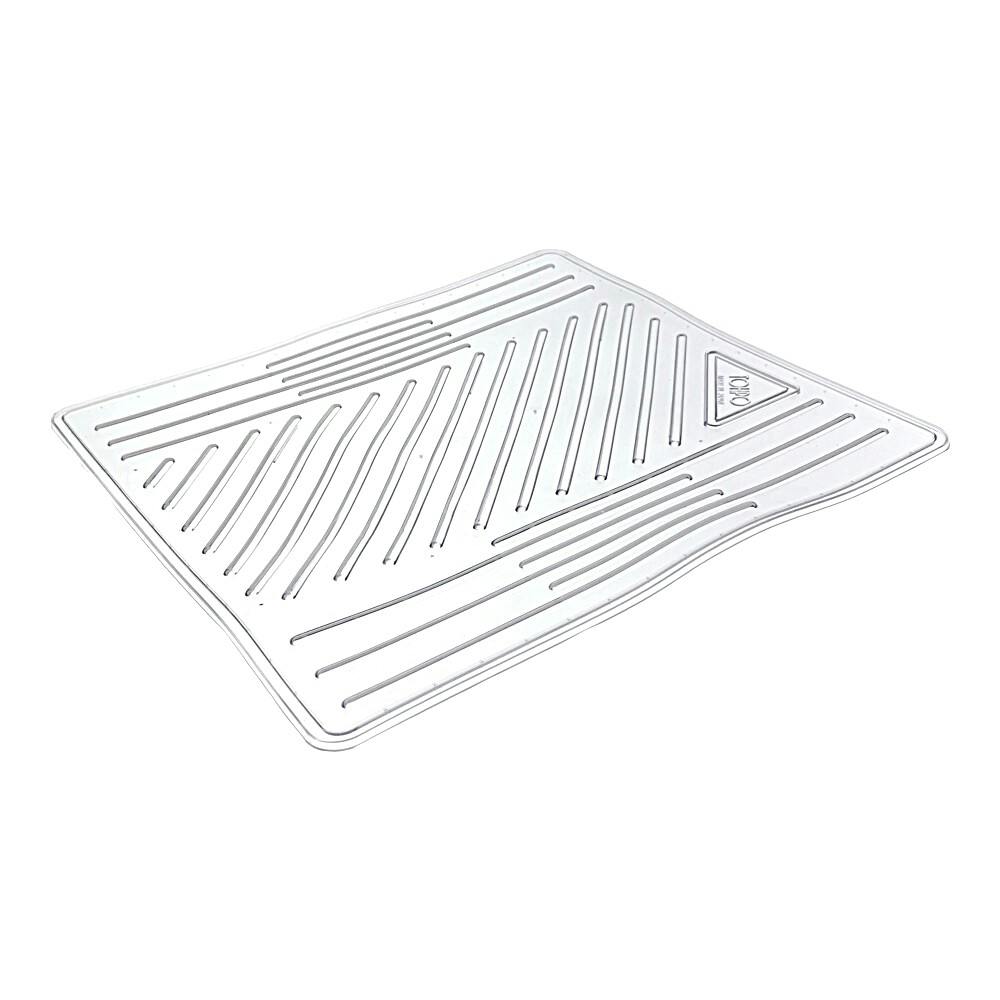 カインズ 洗えるフラットマット リア用 クリア 幅39cm×長さ42cm