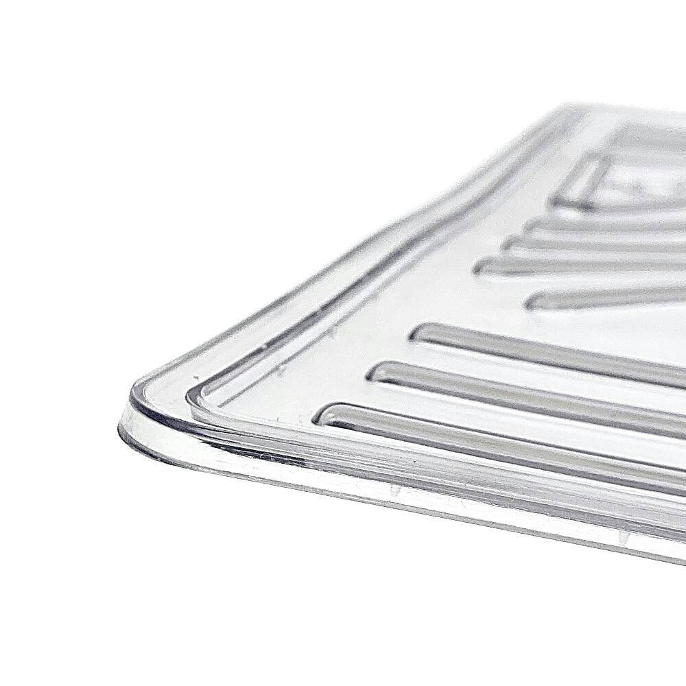 カインズ 洗えるフラットマット リア用 クリア 幅39cm×長さ42cm