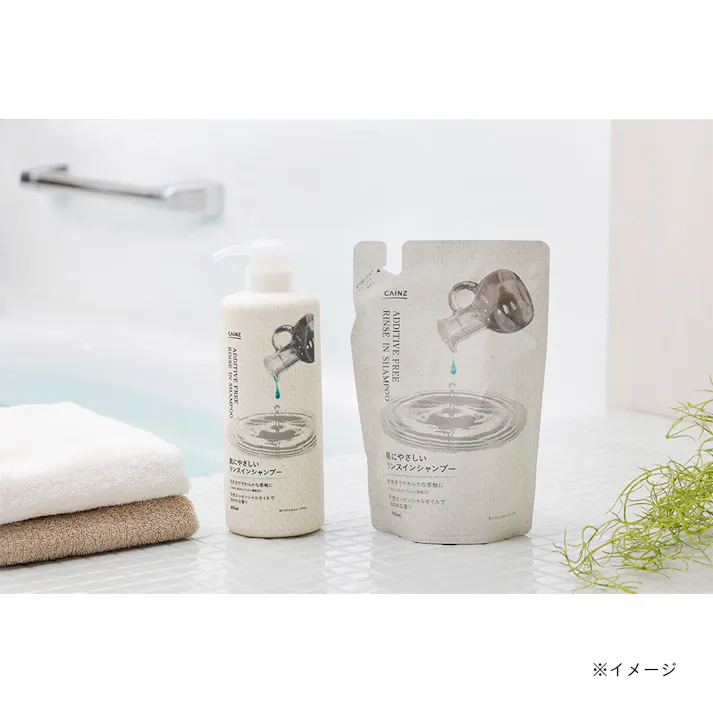 カインズ 肌にやさしいリンスインシャンプー 本体 600ml