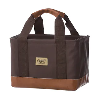 カインズ Kumimoku 折り畳みバッグ 小 ブラウン