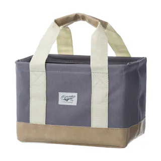 カインズ Kumimoku 折り畳みバッグ 小 グレー