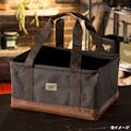 Kumimoku 折り畳みバッグ 大 ブラウン