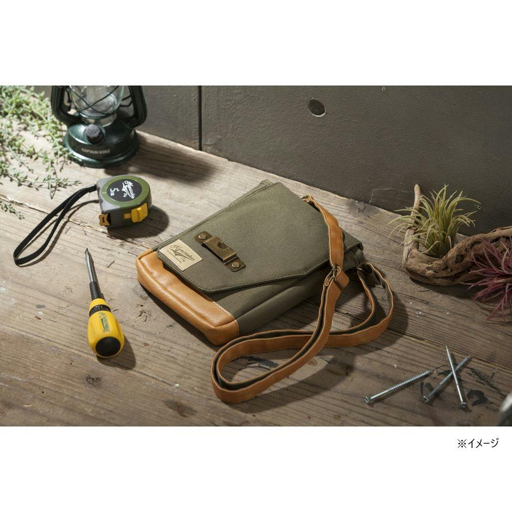 Kumimoku ポーチ カーキ | 作業工具・作業用品・作業収納 通販