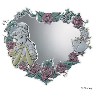 ウォールミラーステッカー 美女と野獣