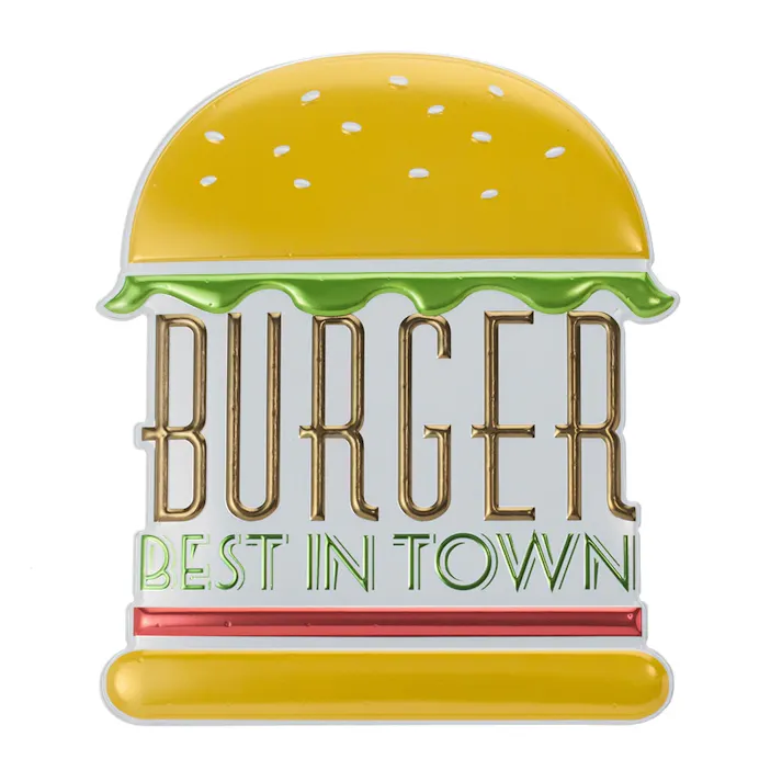 ウォールバルーンステッカー バーガー