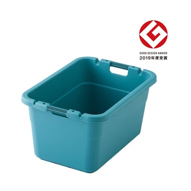 ホースが留められるタライ 36L