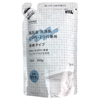 カインズ 風呂釜洗浄剤 1つ穴・2つ穴兼用 液体タイプ 350g