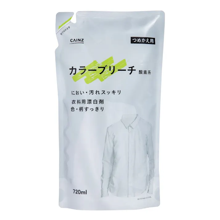 カインズ カラーブリーチ 酸素系 つめかえ用 720ml(販売終了)