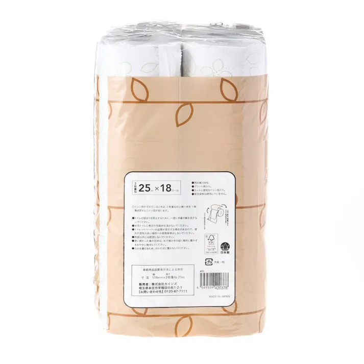 カインズ フレグランストイレットロール プリント入り ヒーリングウッディの香り 18ロール ダブル