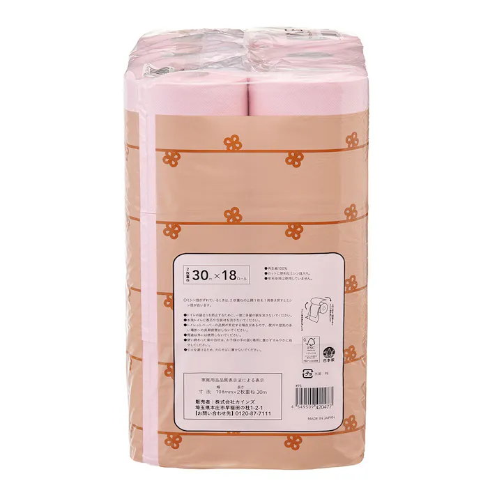 カインズ 消臭成分配合 フレグランストイレットロール ハッピーフローラルの香り 18ロール ダブル