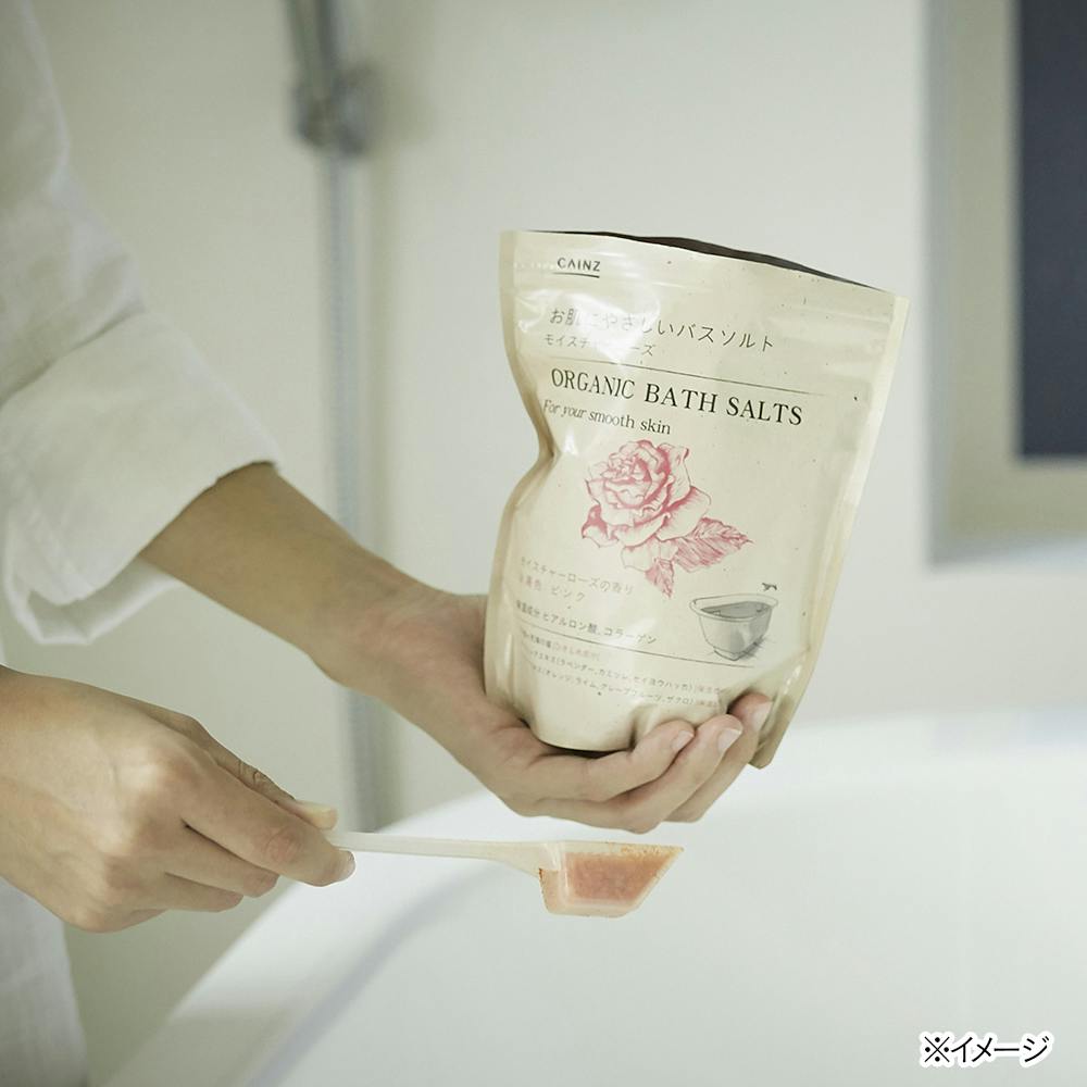 カインズ お肌にやさしいバスソルト モイスチャーローズの香り 500g