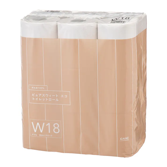 カインズ ピュアスウィートエコ トイレットロール 18ロール ダブル